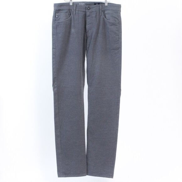 Ag Adriano Goldschmied Other - Adriano Goldschmied Mens Graduate Tailored Fit Charcoal Gray Chinos/Pants, 34W